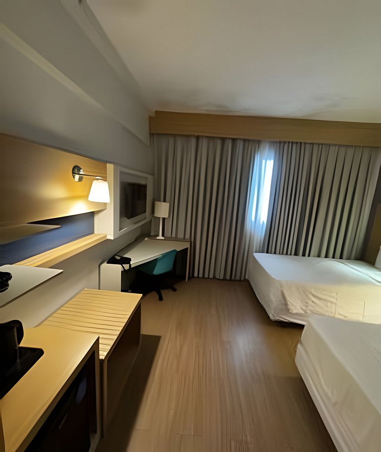 Flat 50m da praia. Stay Santos