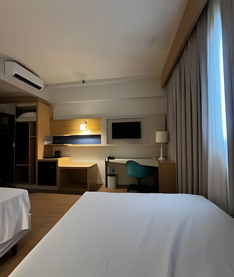 Flat 50m da praia. Stay Santos