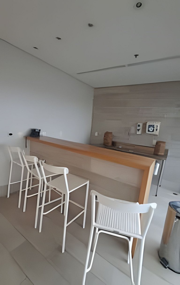 Flat 50m da praia. Stay Santos