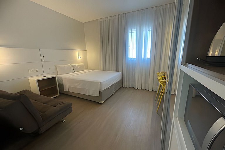 Studio na praia de Santos