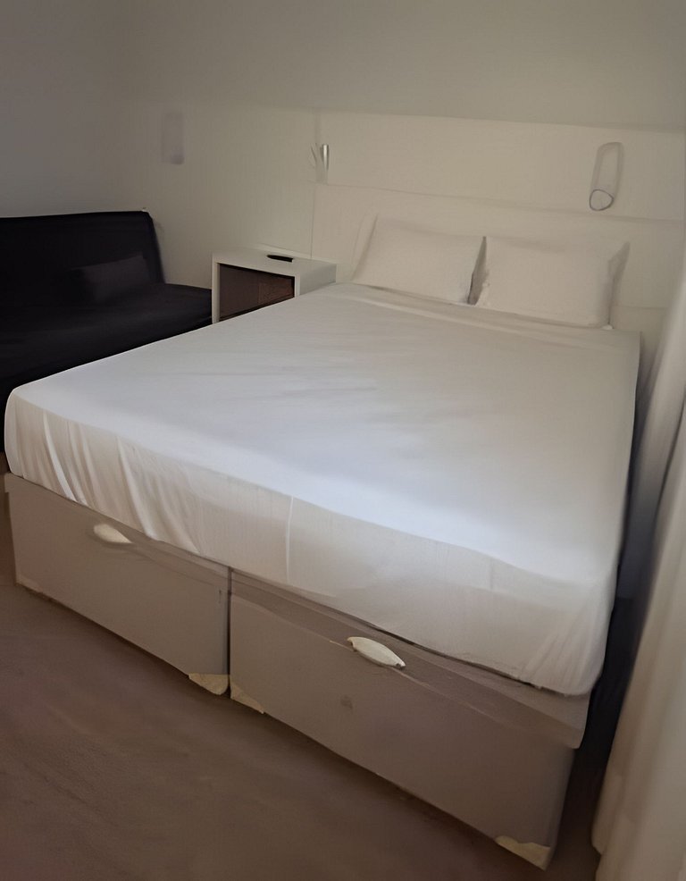 Studio na praia de Santos