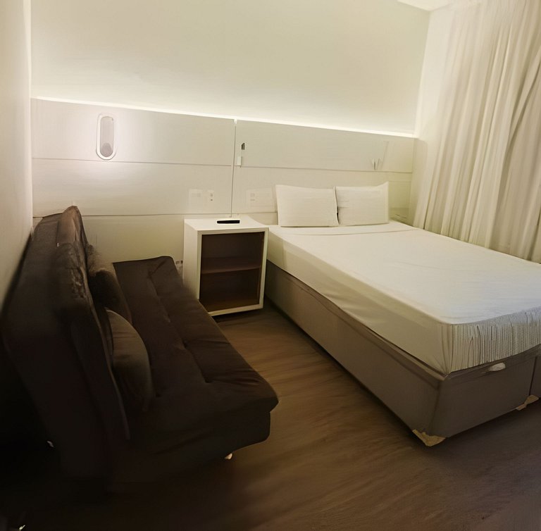 Studio na praia de Santos