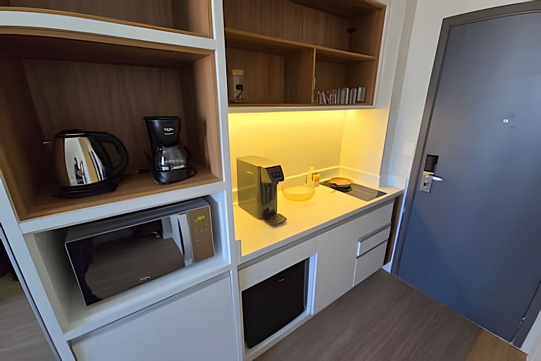 Studio na praia de Santos