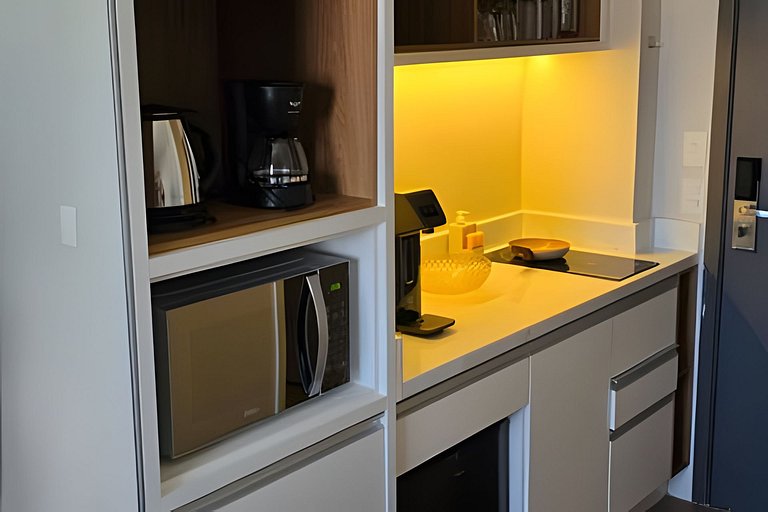 Studio na praia de Santos