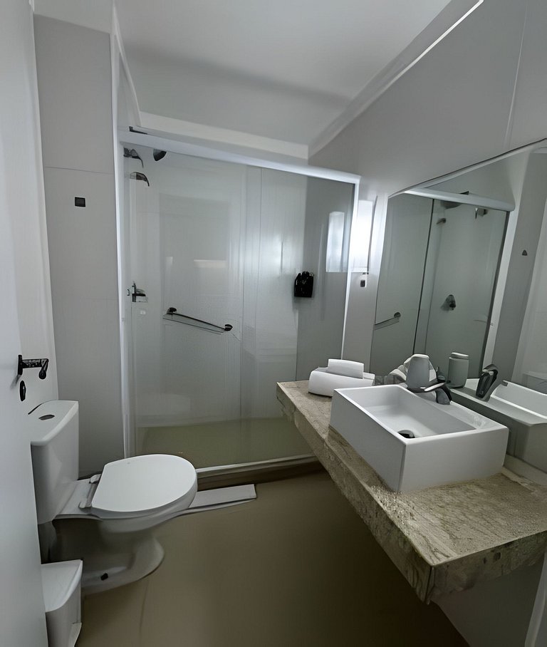 Studio na praia de Santos