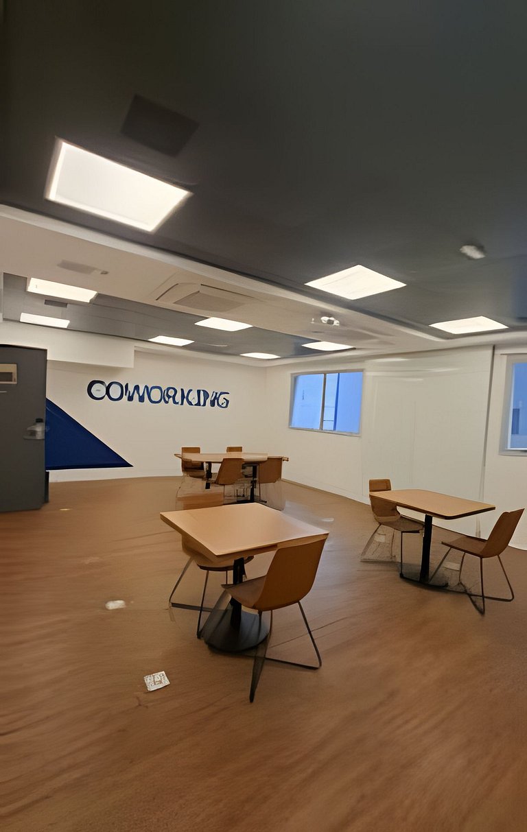 Flat completo para família pertinho da praia