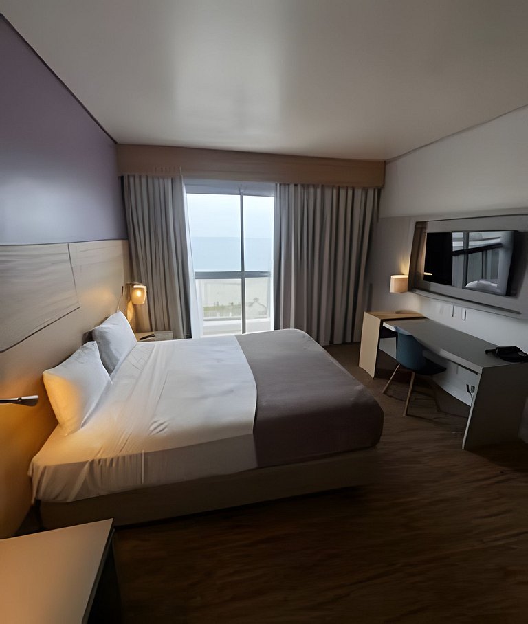 Studio Stay Santos Conforto com vista mar