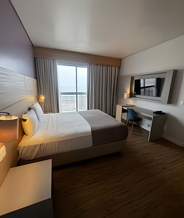 Studio Stay Santos Conforto com vista mar