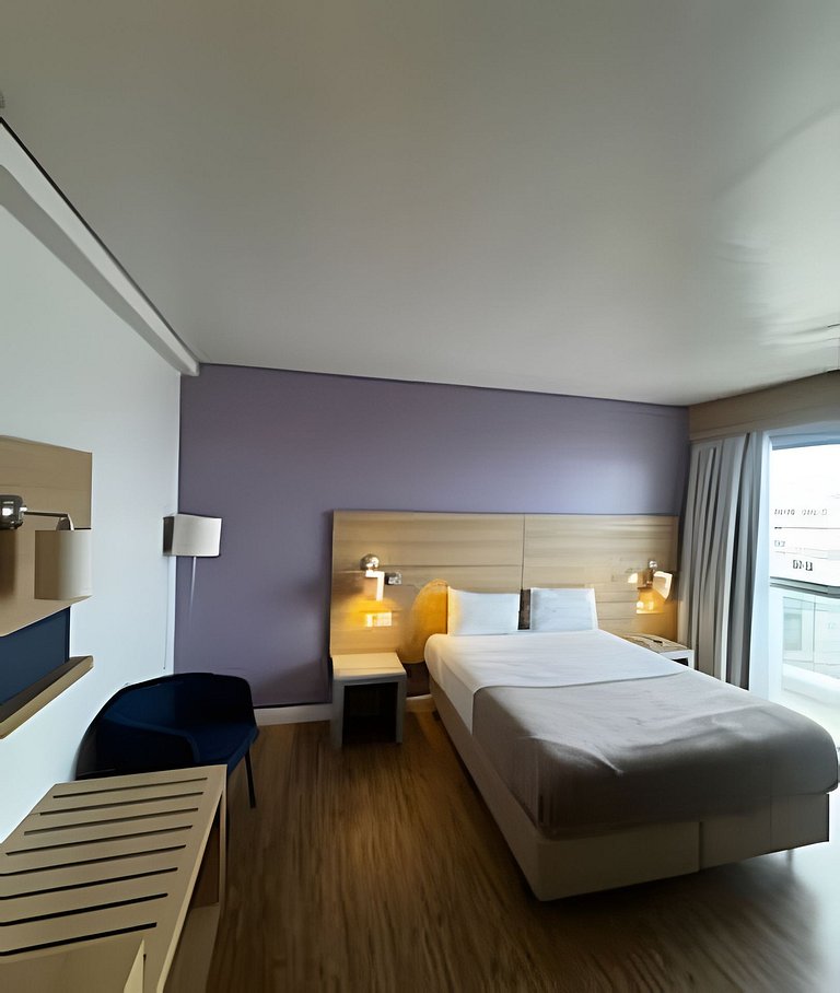 Studio Stay Santos Conforto com vista mar