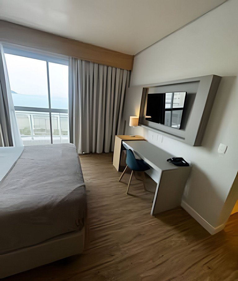 Studio Stay Santos Conforto com vista mar