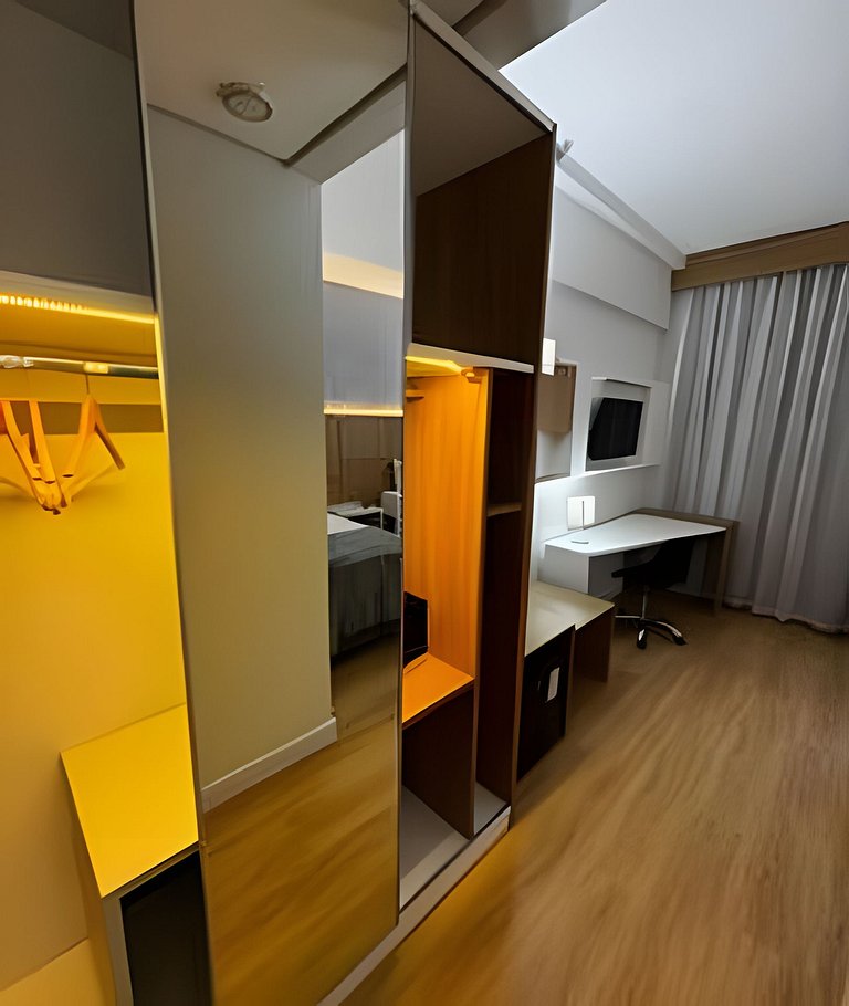 Studio confortável próximo à praia