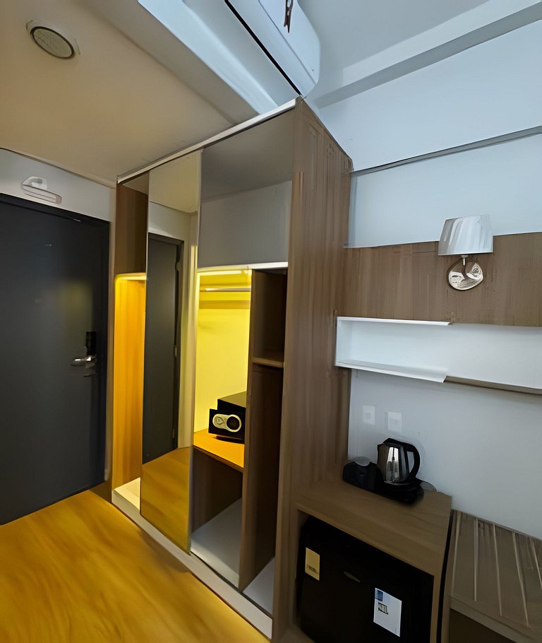 Studio confortável próximo à praia