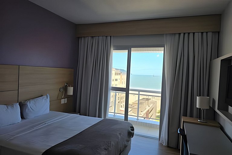 Studio com varanda vista mar – Stay Santos