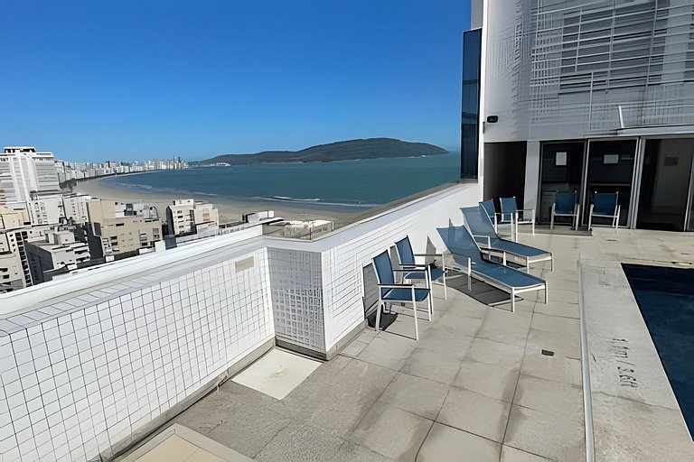 Studio com varanda vista mar – Stay Santos
