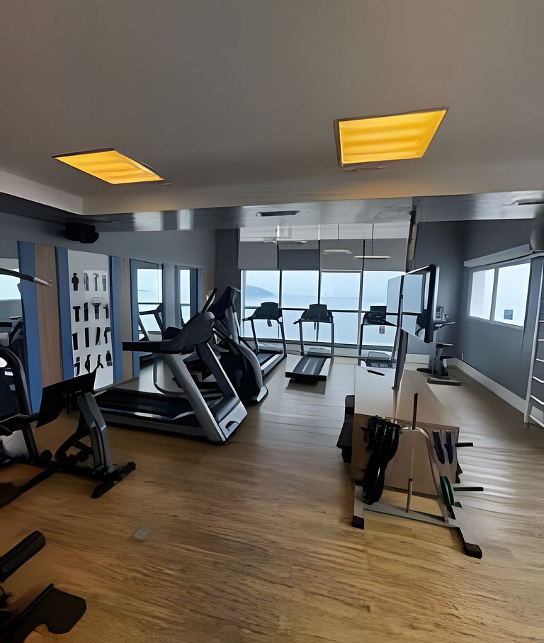 Studio com varanda vista mar – Stay Santos