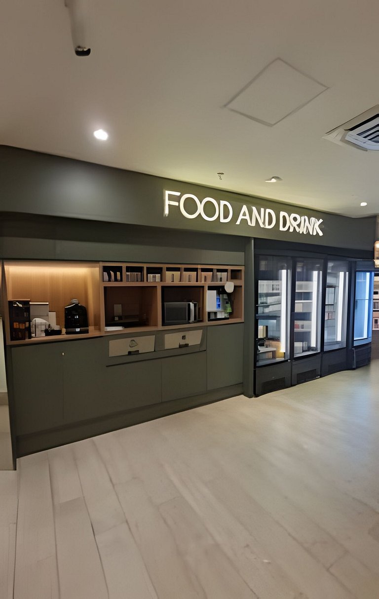 Studio a poucos passos do mar em Santos-SP