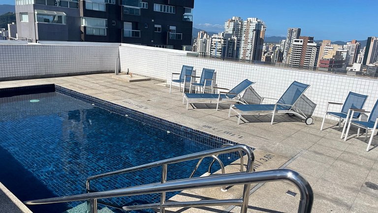 Varanda com vista mar na melhor localização