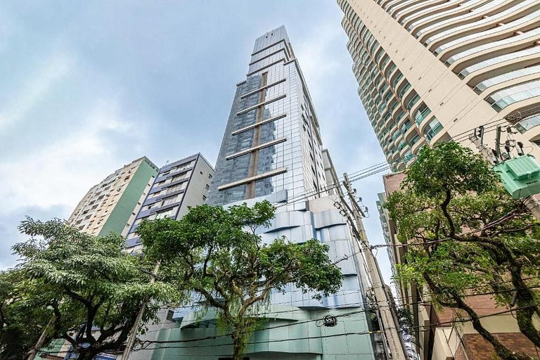 Varanda com vista mar na melhor localização