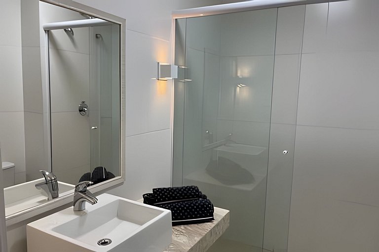 Flat completo com vista-mar e cozinha STAY I