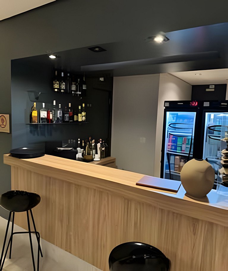 Flat completo com vista-mar e cozinha STAY I