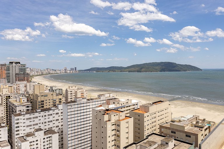 Studio na praia de Santos