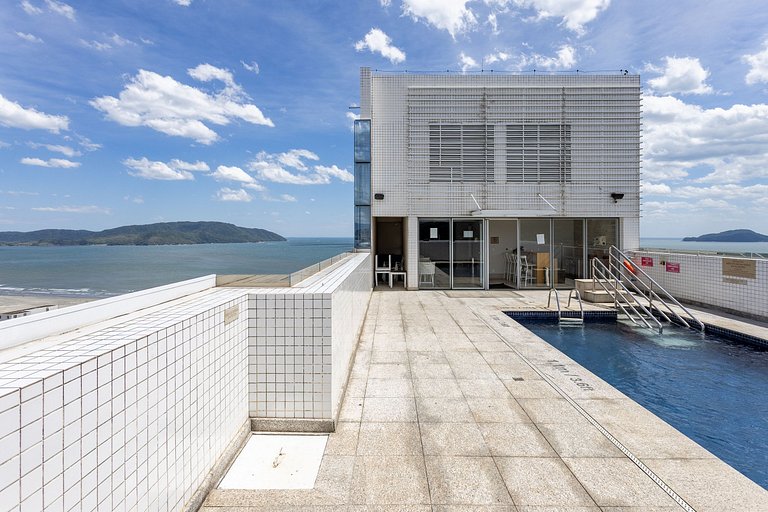 Studio na praia de Santos