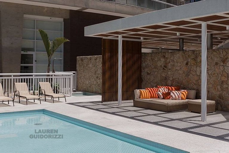 Apartamento a beira-mar em Santos Unlimited