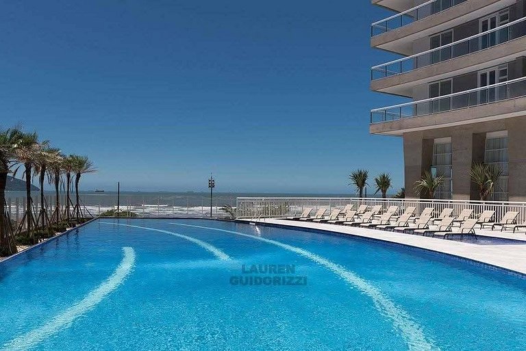 Apartamento a beira-mar em Santos Unlimited