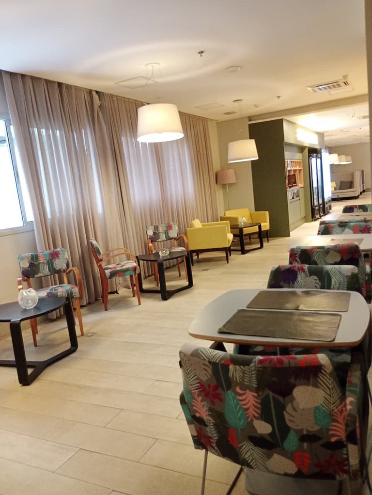 Flat com linda vista-mar e cozinha - Stay II