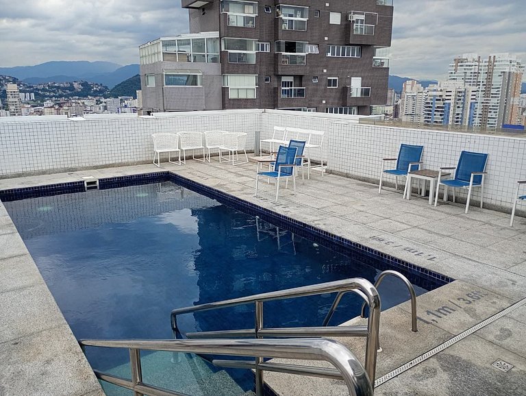 Flat com linda vista-mar e cozinha - Stay II