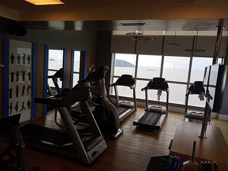 Flat com linda vista-mar e cozinha - Stay II