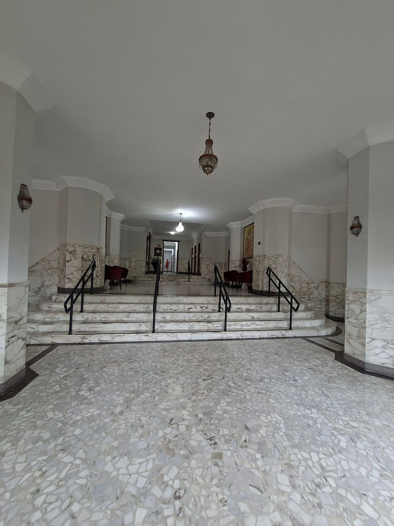 Apto decorado de Frente à Praia – Boqueirão/Santos