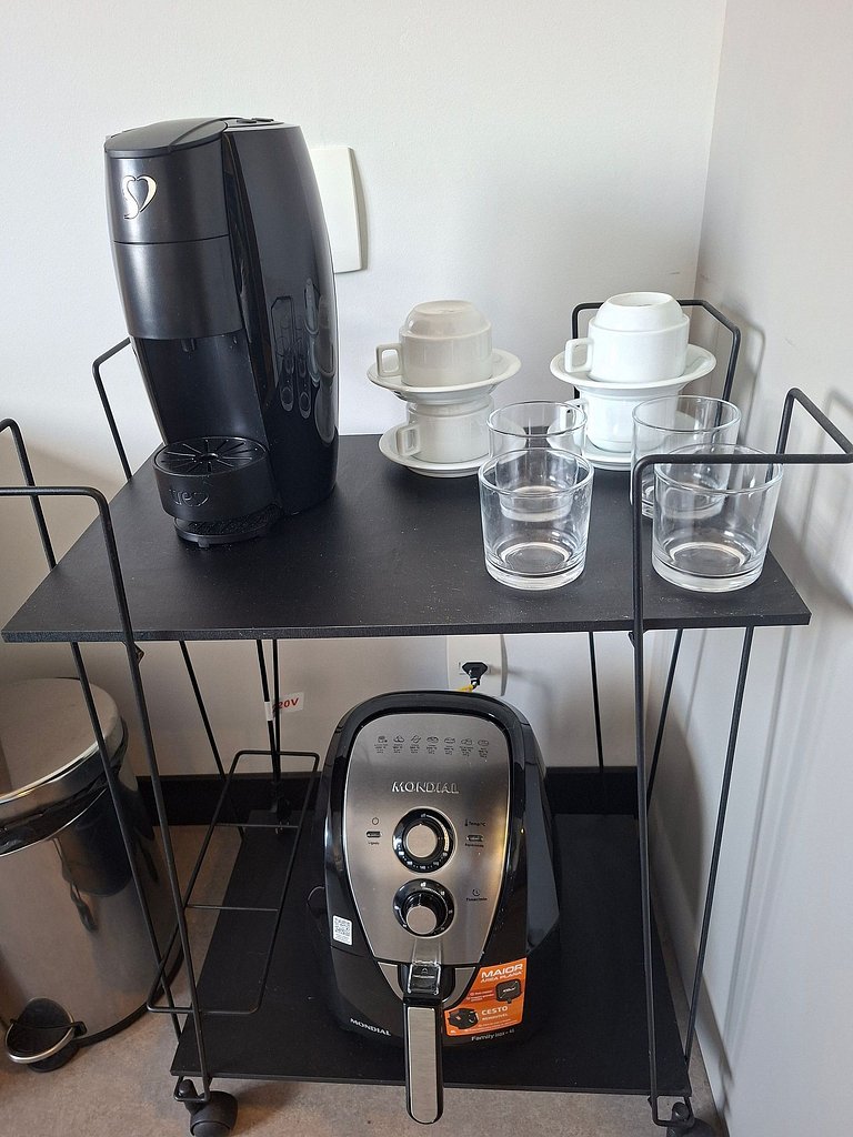 Studio a 50m da praia de Santos!