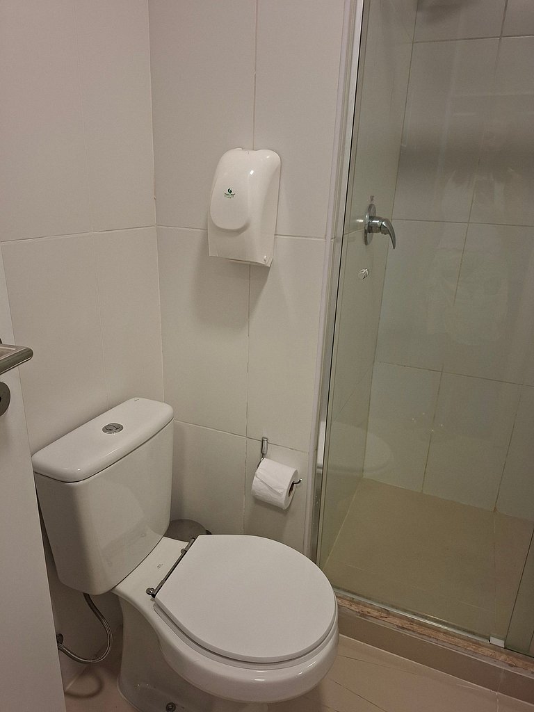 Studio a 50m da praia de Santos!