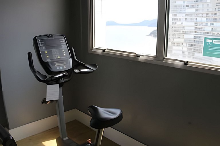 Varanda com vista mar na melhor localização