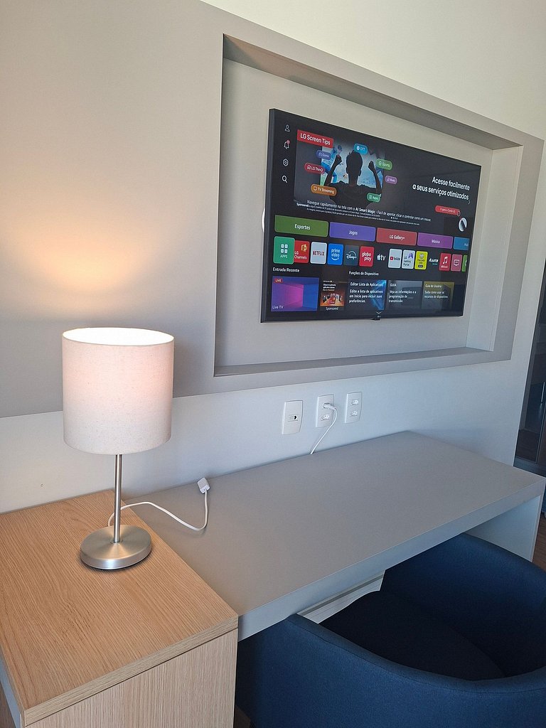 Varanda com vista mar na melhor localização