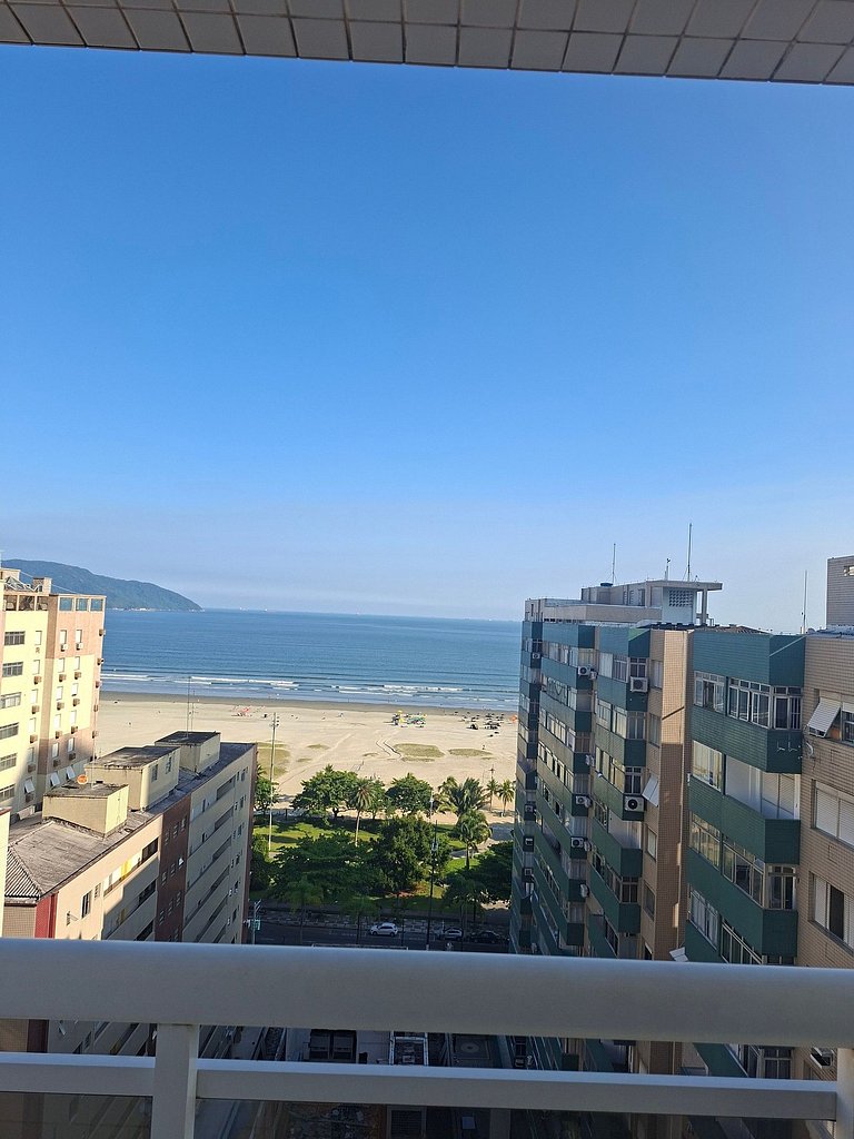 Varanda com vista mar na melhor localização